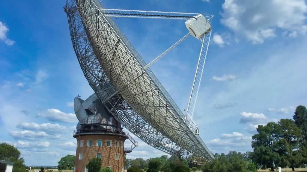 Das Parkes-Radioteleskop in Australien