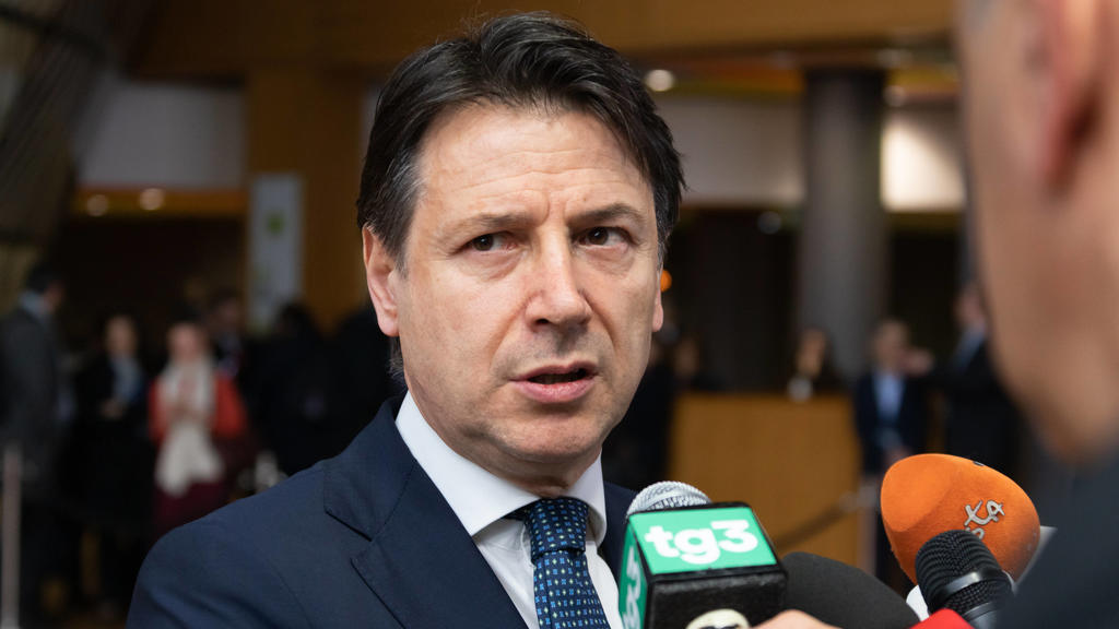 EU - EU COUNCIL - POLITICS - Special European Council, 20 February 2020 Brussels, Giuseppe Conte Italian Prime Minister arrives for the European Union Council summit in Brussels, Belgium, February 20, 2020. Brussels Brussels-Capital Region Belgium P