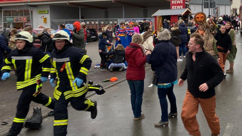 Großeinsatz in Volkmarsen