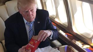 Donald Trump ist ein Fan von Fast Food.