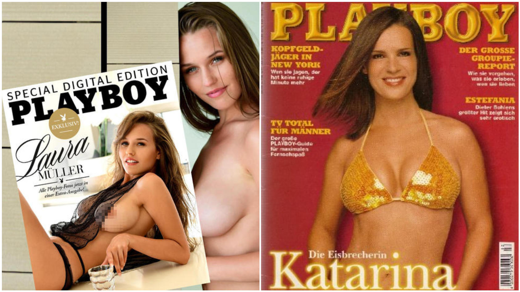 Laura Müller vs Kati Witt im Playboy