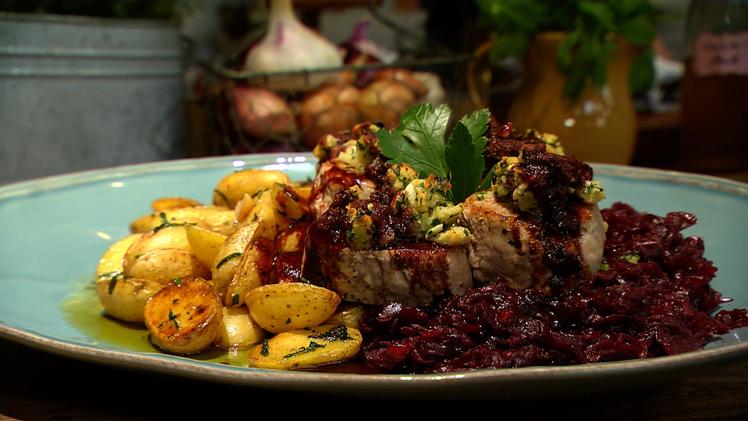 Schweinefilet mit Bröselkruste – das Rezept aus &amp;quot;essen &amp; trinken - Für ...