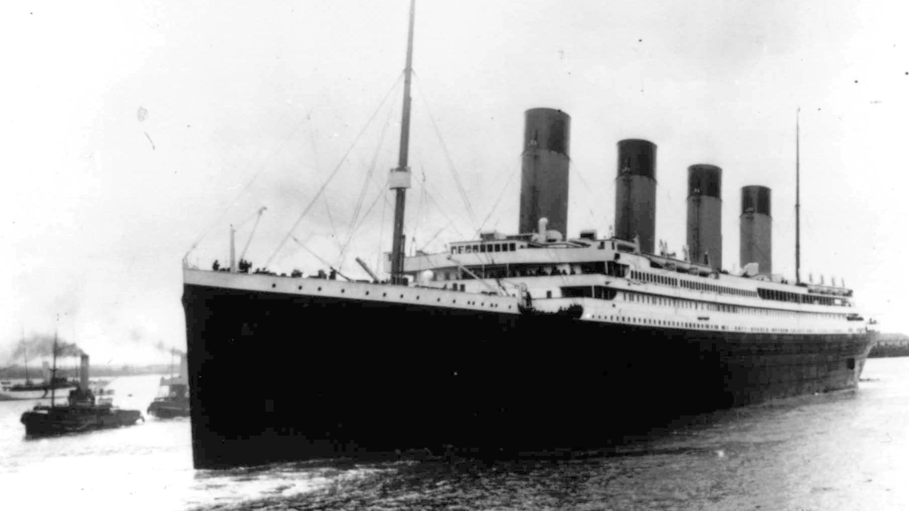 Titanic sank 1912 