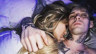 Aaron Carter mit seiner neuen Freundin Melanie