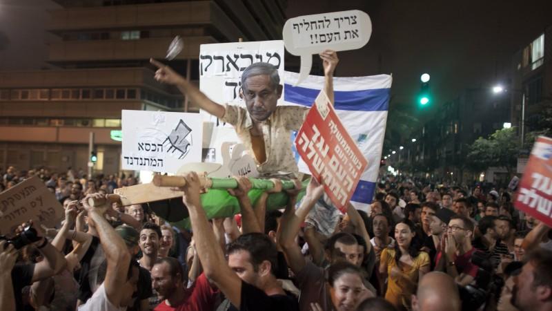 Israel Netanjahu Protest