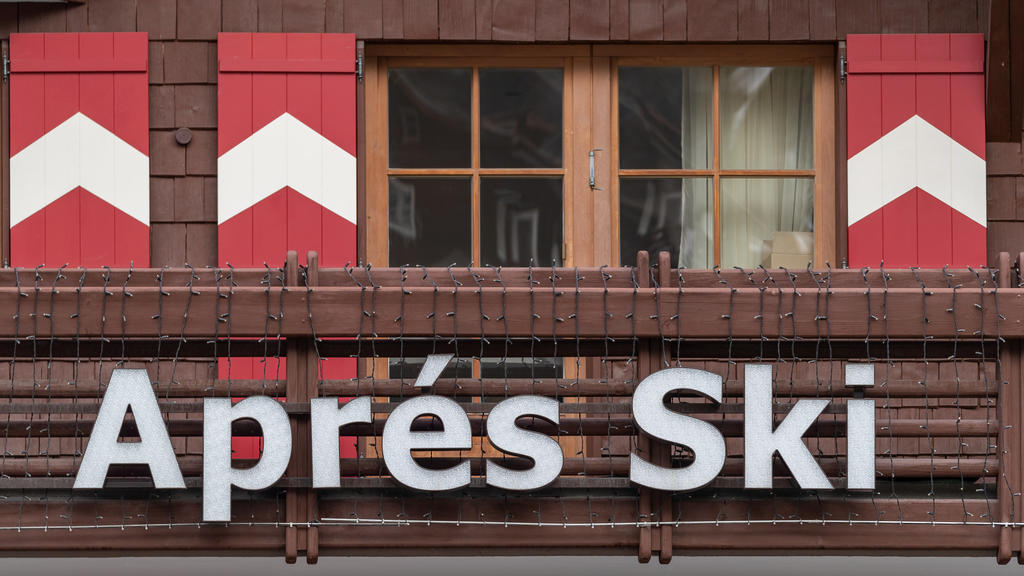 Eine Apres-Ski-Bar