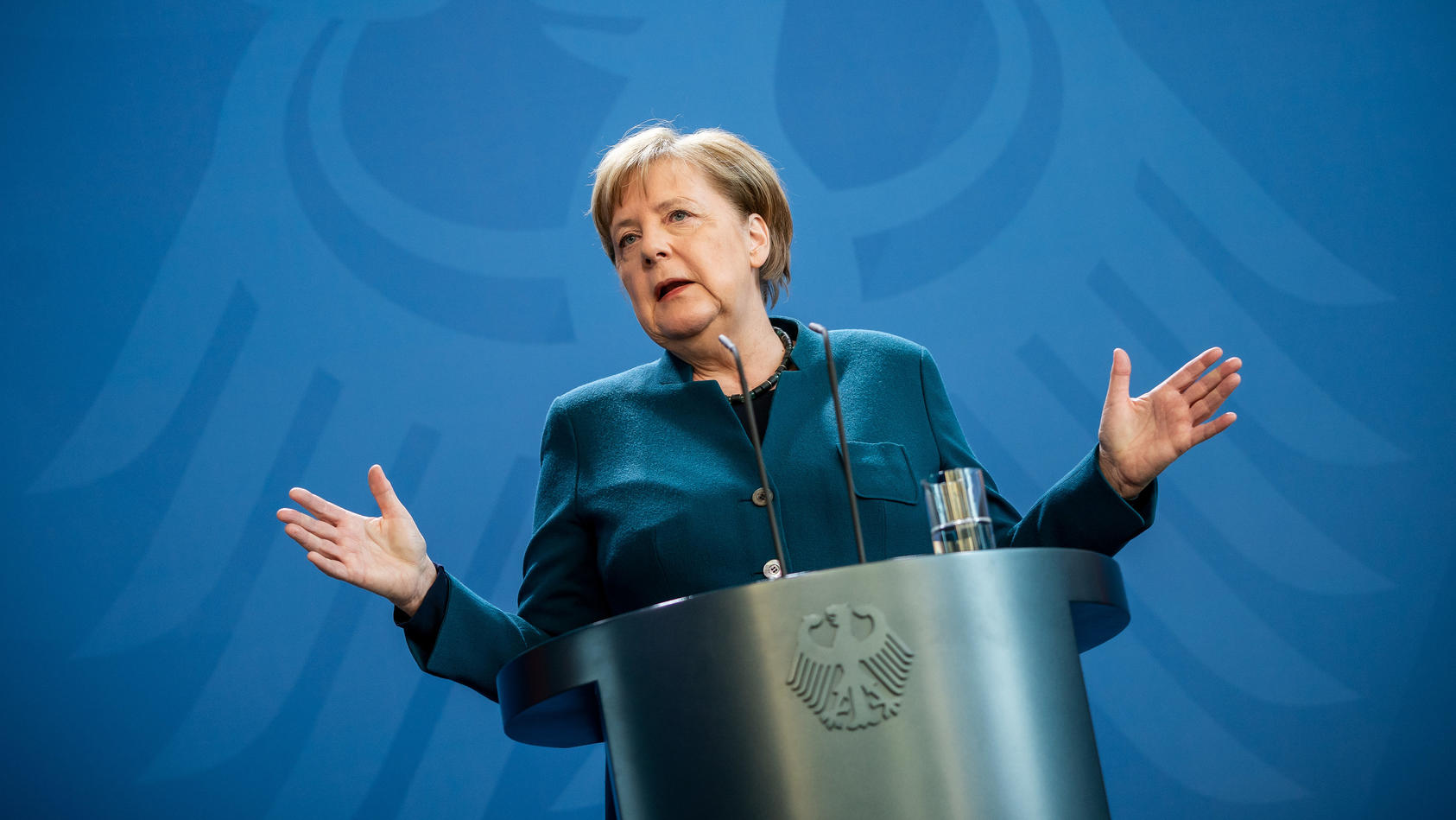 Coronakrise - Statement Merkel