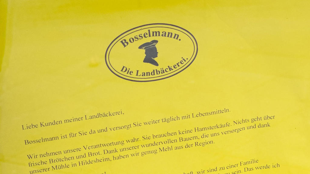 Bäckerei Bosselmann: Information an Kunden