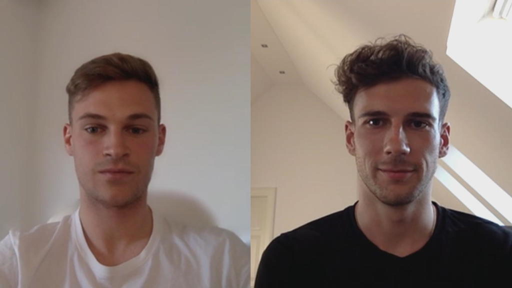 Joshua Kimmich und Leon Goretzka sammeln Geld für caritative Einrichtungen
