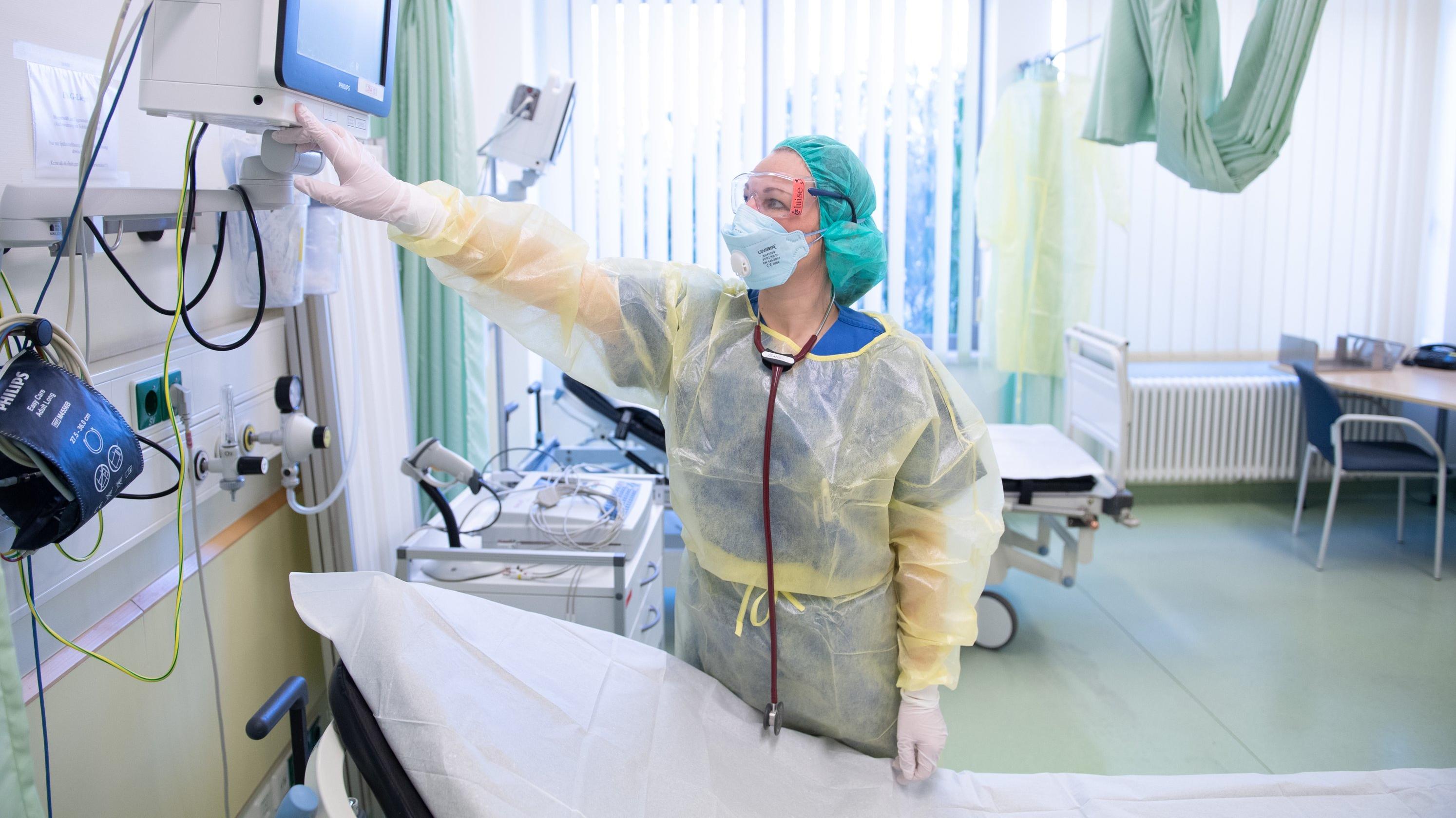 Deutsche Kliniken bereiten sich auf Corona-Patienten vor