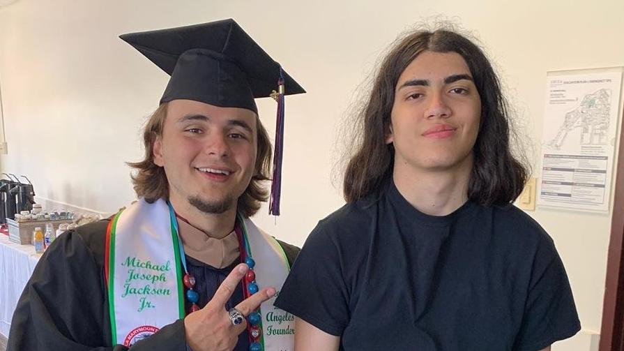 Michael Jacksons Söhne Prince und Blanket im Mai 2019
