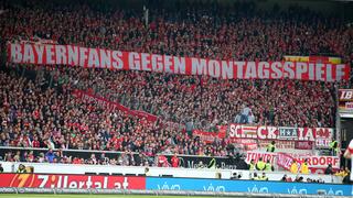 Bayern-Fans gegen Montagsspiele
