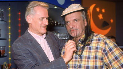 Hans Christiani (rechts) an der Seite von Frank-Thomas Mende (links).