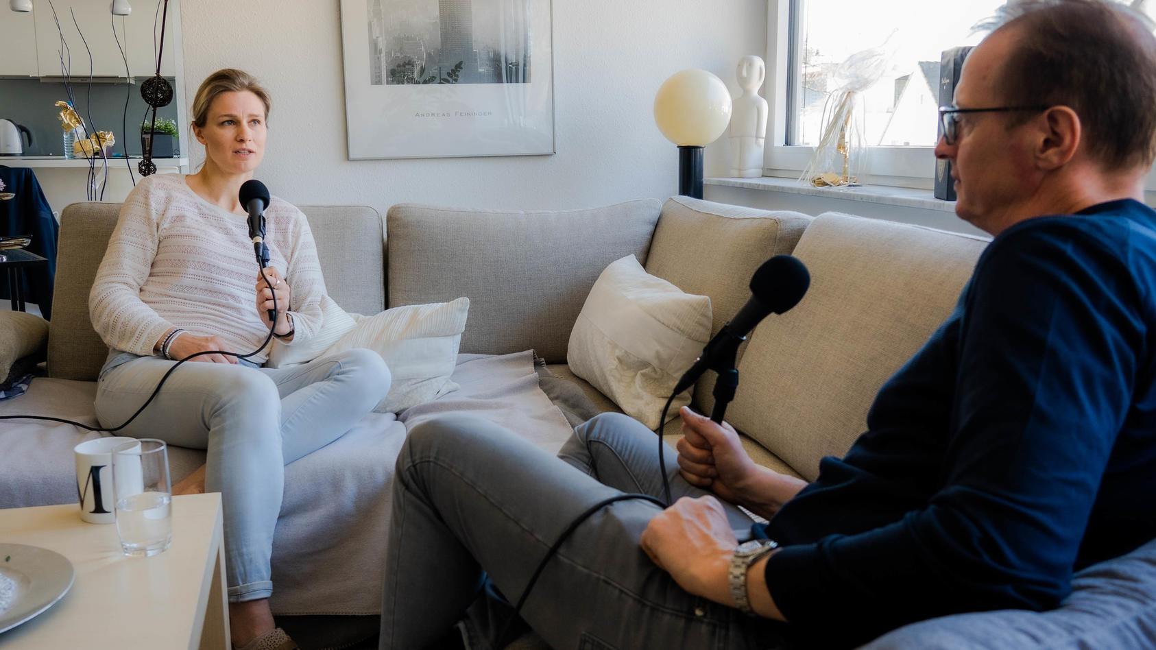 Florian König spricht im AUDIO NOW Podcast „Königspartie“ mit der Olympiasiegerin im Fechten Britta Heidemann
