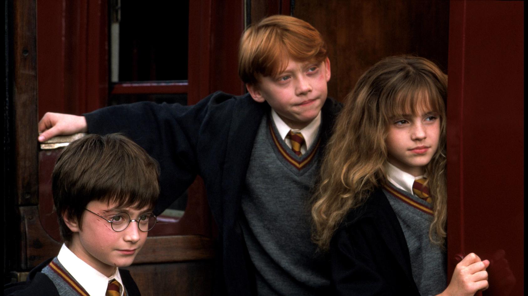 Vor zwanzig Jahren trafen sich  Rupert Grint, Daniel Radcliffe  und Emma Watson  zum westen Mal.
