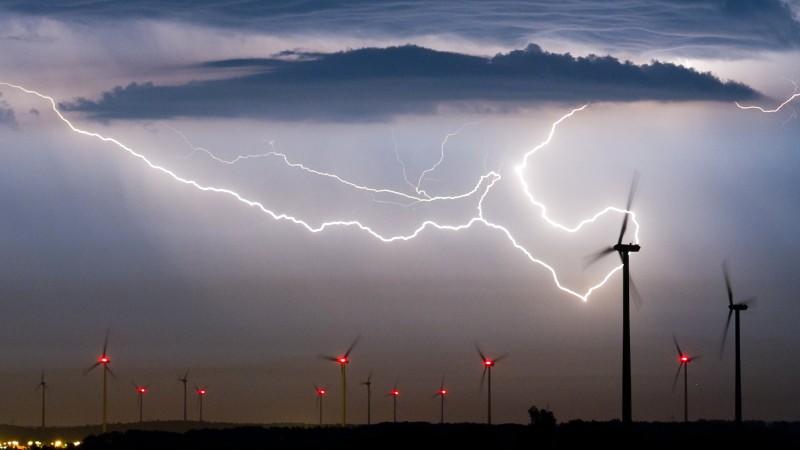 Schlimme Gewitter über ganz Deutschland