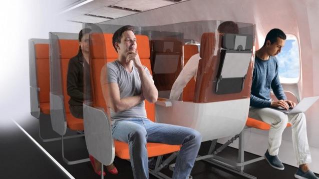 Neues Sitzkonzept des Herstellers Aviointeriors im Zeichen von Corona