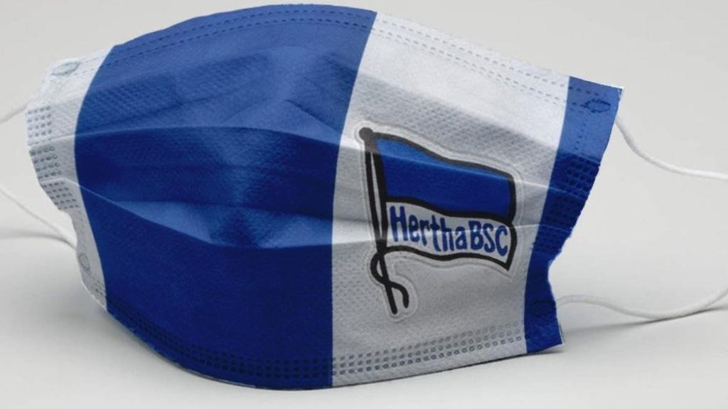 Atemmaske Hertha BSC