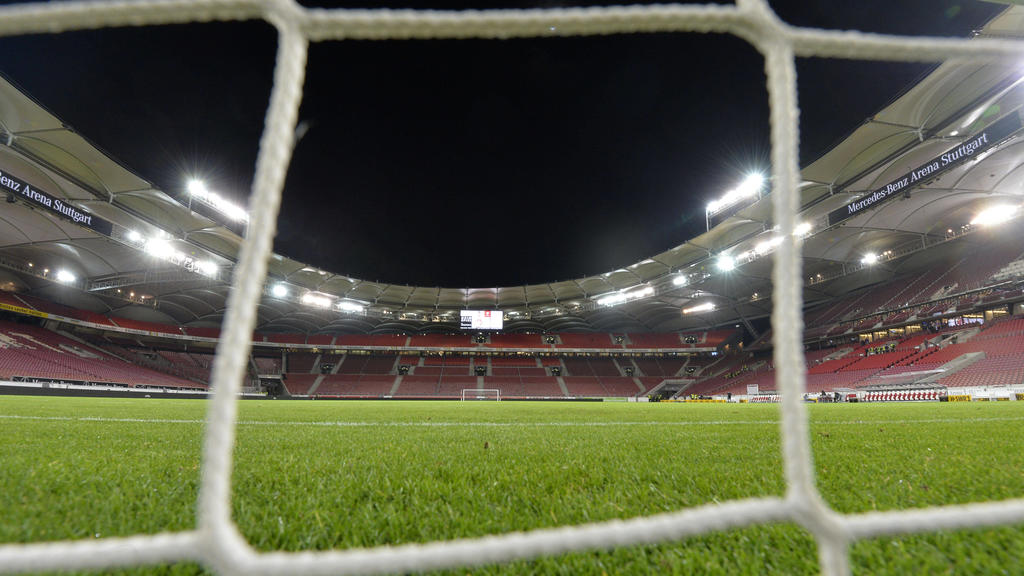 09.03.2020, Fussball 2. Bundesliga 2019/2020, 25. Spieltag, VfB Stuttgart - Arminia Bielefeld, in der Mercedes-Benz Arena in Stuttgart, Leere Ränge im ganzen Stadion nach dem Spiel. Symbolbild Geisterspiele ***DFL and DFB regulations prohibit any us