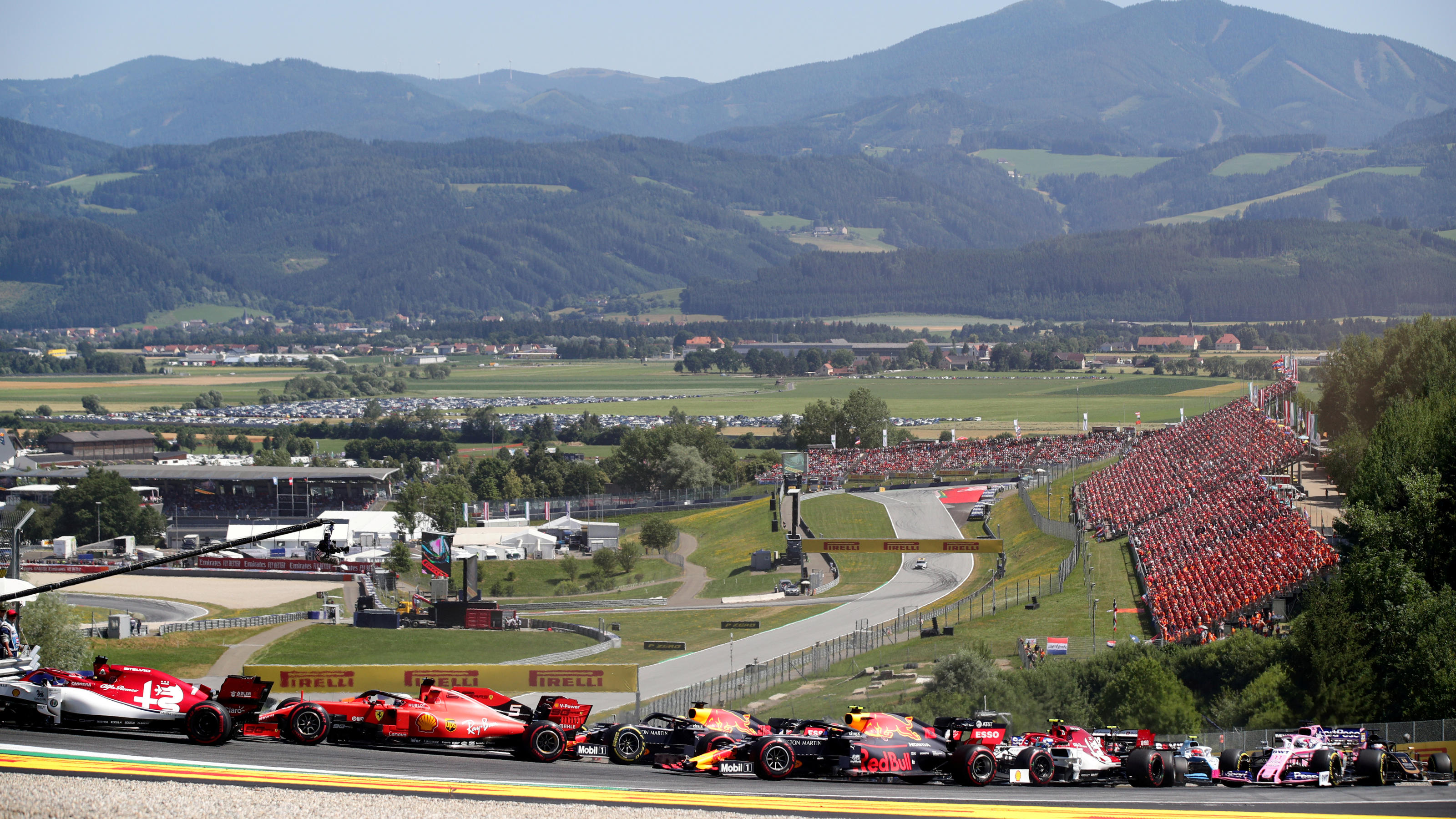 FILE PHOTO: Formula One F1 - Austrian Grand Prix - Red Bull Ring, Spielberg, Austria - June 30, 2019   General view during the race   REUTERS/Lisi Niesner/File Photo