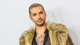 Conchita Wurst and Bill Kaulitz presenting the Cast of the Pro 7 TV Show 'Queen of Drags' at the Zoo Palast in Berlin.Pictured: Bill KaulitzRef: SPL5128345 111119 NON-EXCLUSIVEPicture by: Defrance / SplashNews.comSplash News and PicturesLos Angeles: 310-821-2666New York: 212-619-2666London: +44 (0)20 7644 7656Berlin: +49 175 3764 166photodesk@splashnews.comWorld Rights, 