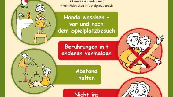 Spielplatz Hygieneregeln in Berlin Reinickendorf