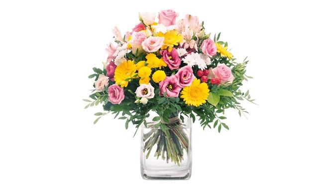 Blumenstrauß von Fleurop.