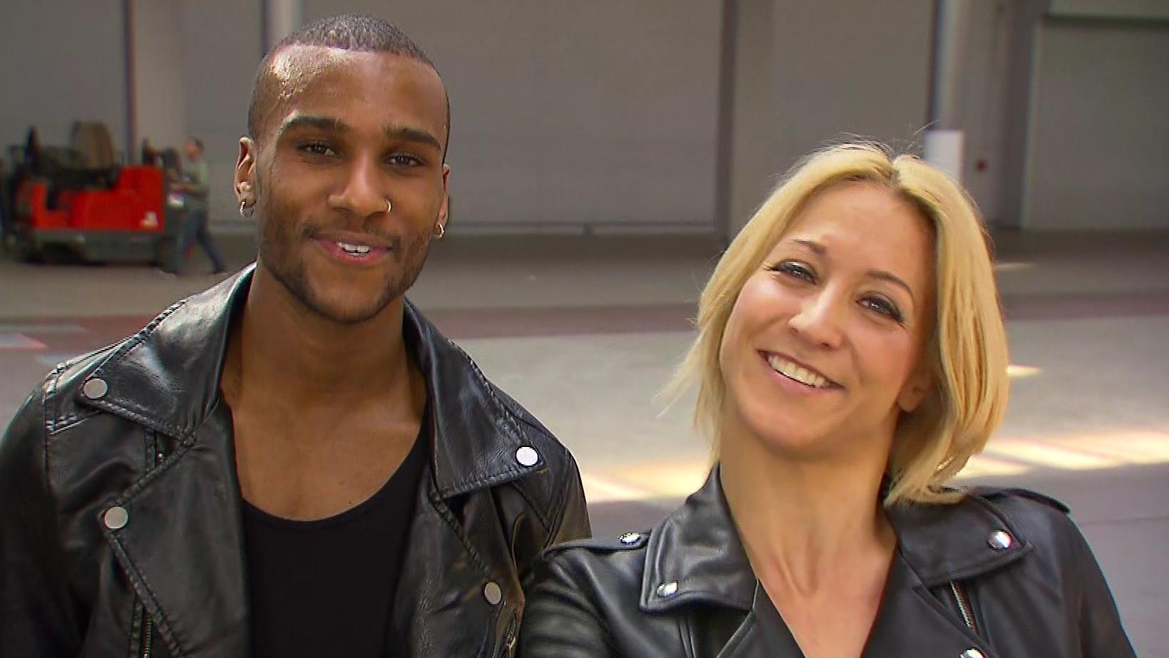 Bei "Let's Dance" tanzte Kathrin Menzinger dieses Jahr mit  Tijan Njie 