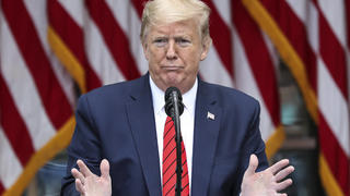  May 11, 2020, Washington, District of Columbia, USA: United States President Donald J. Trump speaks during a press briefing on testing in the Rose Garden of the White House on May 11, 2020 in Washington, DC Washington USA - ZUMAs152 20200511zaas152066 Copyright: xOliverxContrerasx