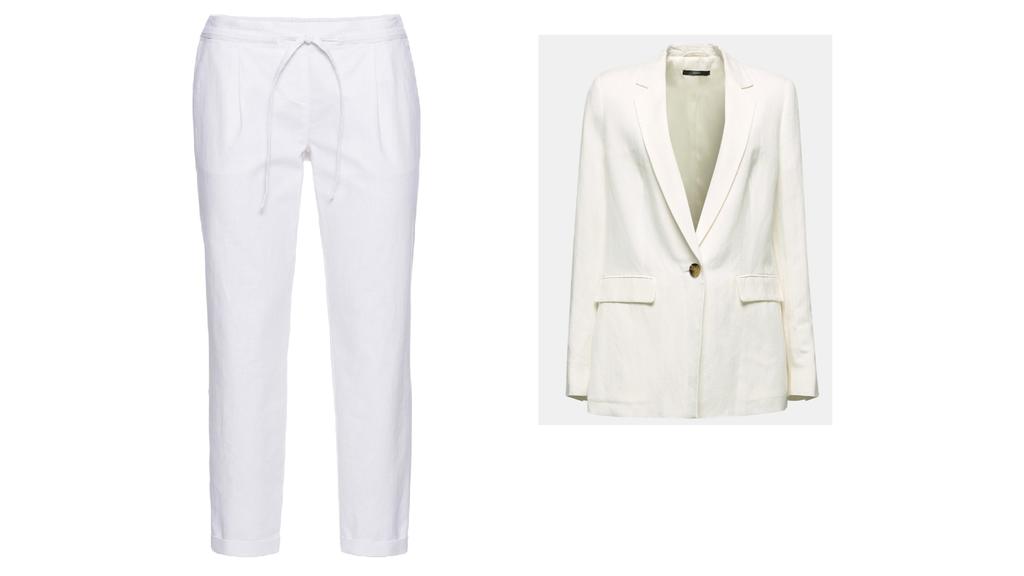 Hose von Bodyflirt, Blazer von Esprit.