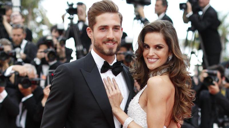 Kevin Trapp und Izabel Goulart in Cannes