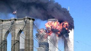 ATTENTION EDITORS - THIS FILE PICTURE IS ONE OF 83 TO ACCOMPANY THE TENTH ANNIVERSARY OF THE SEPTEMBER 11 ATTACKS. SEARCH FOR KEYWORD "9/11" TO SEE ALL THE IMAGES (PXP901-PXP983)United Airlines Flight 175 slams into the south tower of the World Trade Center in New York in this September 11, 2001 file photo. September 11th marks the 10th anniversary of the 9/11 attacks where nearly 3,000 people died when four hijacked airliners were used in coordinated strikes on the Pentagon and the World Trade Center towers. The fourth plane crashed in Pennsylvania.   REUTERS/Files  (UNITED STATES - Tags: CRIME DISASTER ANNIVERSARY)