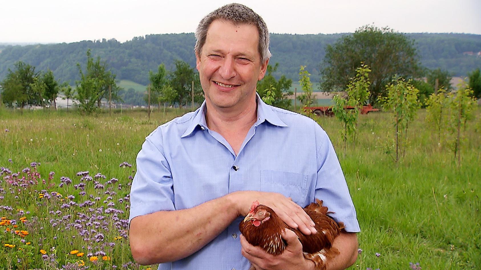 Acker- und Geflügelbauer Rüdiger (53) aus Baden-Württemberg suchte seine Herzensdame bei "Bauer sucht Frau" 2020.