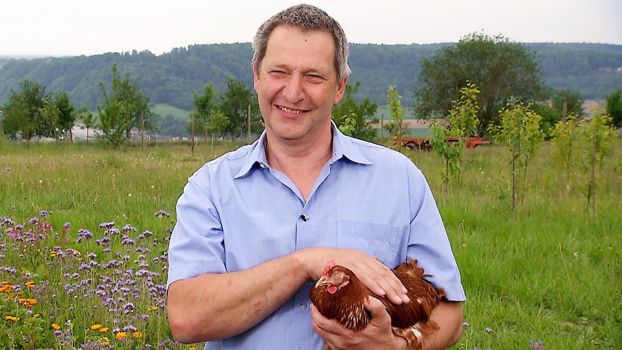 Acker- und Geflügelbauer Rüdiger (53) aus Baden-Württemberg