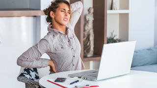 Nackenschmerzen Laptopnacken