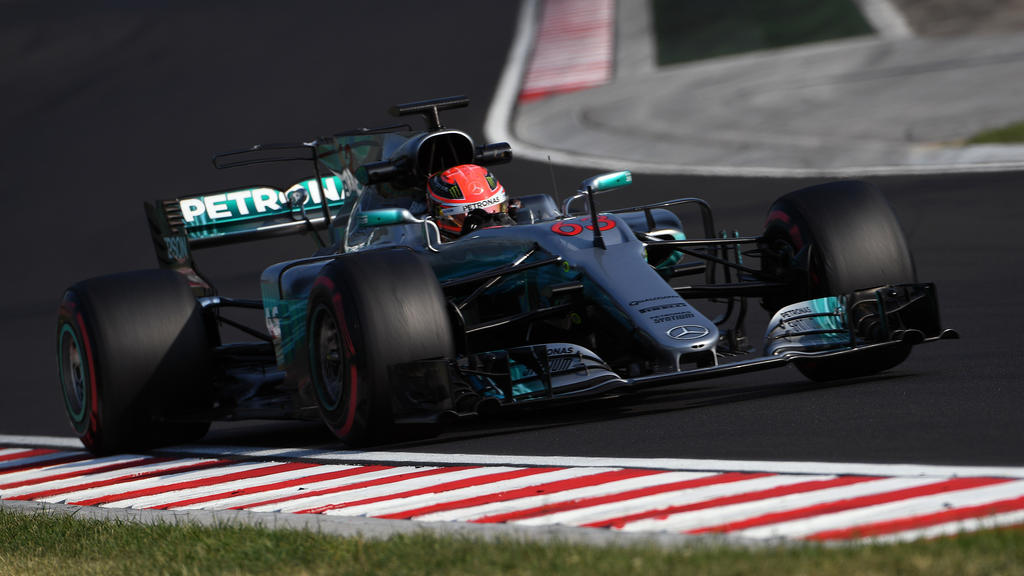 Russell 2017 im Mercedes