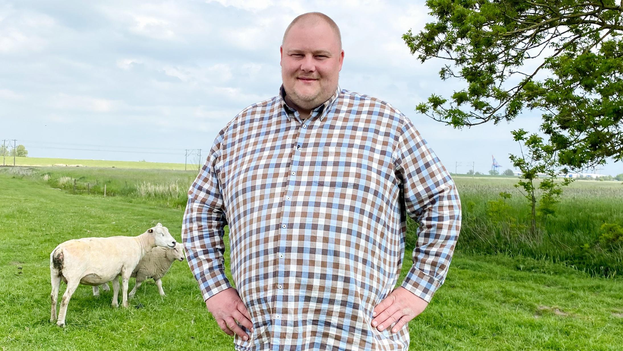 Hobby-Geflügelzüchter Leif (31) aus Niedersachsen.