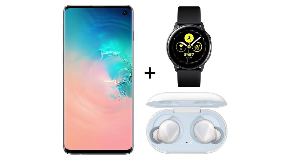 samsung s10  with watch