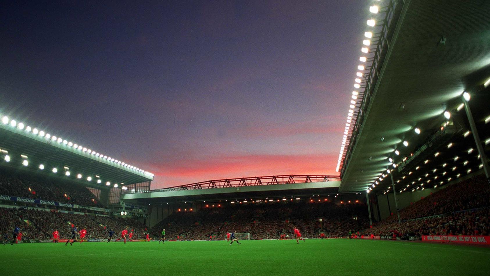 Football - Anfield sunset