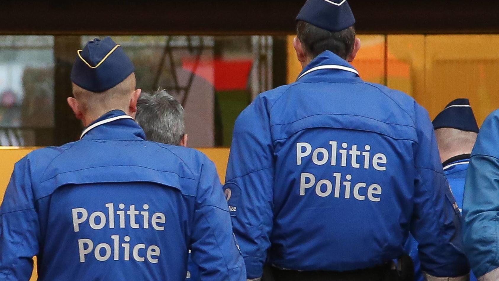 Fußball Nationalteam Belgien Polizei sichert das Training in Brüssel BRUSSELS BELGIUM Illustr
