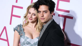 (FILE) Cole Sprouse and Lili Reinhart Break Up Again Less Than a Year After Reconciliation. WESTWOOD, LOS ANGELES, CALIFORNIA, USA - MARCH 07: Actress Lili Reinhart (wearing a Brock Collection gown, Chloe Gosselin shoes, a Christian Louboutin bag, and Jennifer Meyer jewelry) and boyfriend/actor Cole Sprouse (wearing Givenchy) arrive at the Los Angeles Premiere Of Lionsgate's 'Five Feet Apart' held at the Fox Bruin Theatre on March 7, 2019 in Westwood, Los Angeles, California, United States. (Photo by Xavier Collin/Image Press Agency)Pictured: Lili Reinhart,Cole SprouseRef: SPL5168525 250520 NON-EXCLUSIVEPicture by: Xavier Collin/Image Press Agency/Splash News / SplashNews.comSplash News and PicturesUSA: +1 310-525-5808London: +44 (0)20 8126 1009Berlin: +49 175 3764 166photodesk@splashnews.comWorld Rights, 