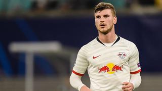  Timo Werner of Red Bull Leipzig during the UEFA Champions League round of 16 second leg match between Red Bull Leipzig and Tottenham Hotspur FC at the Red Bull Arena on March 10, 2020 in Leipzig, Germany UEFA Champions League 2019/2020 xVIxANPxSportx/xGerritxvanxKeulenxIVx 408247301