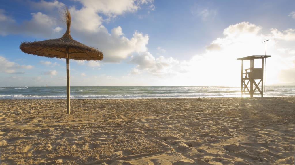 Strand in Mallorca, Balearen.