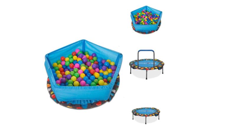 Trampolin und Bällebad von smarTrike.