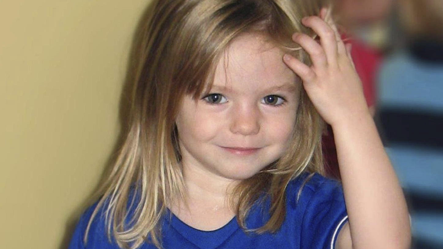 FILE - This undated file photo shows Madeleine McCann. British police said on Wednesday June 3, 2020, a German man has been identified as a suspect in the case of a 3-year-old British girl who disappeared 13 years ago while on a family holiday in Por