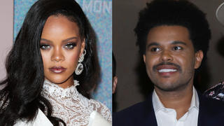 Rihanna (l.) und The Weeknd (r.) werden im Schlafzimmer gespielt.