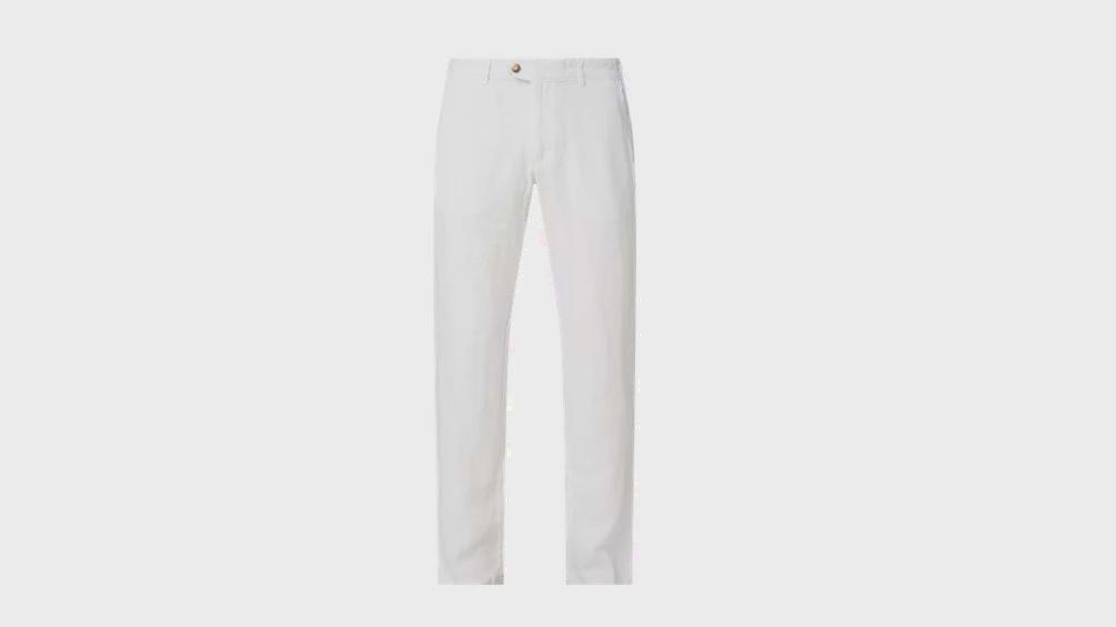 Leinenhose von Christian Berg.