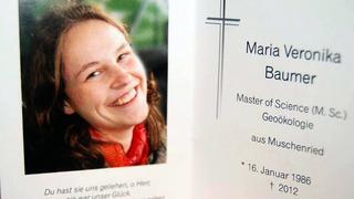 Maria Baumer wurde mit 26 Jahren ermordet.