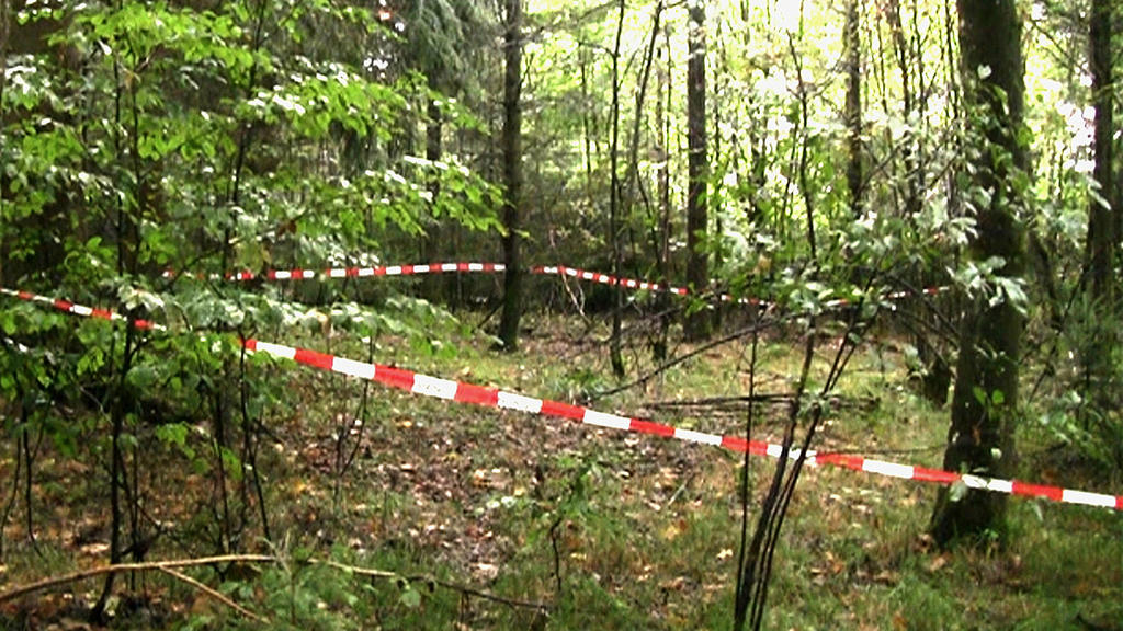 Die Leiche von Maria Baumer wurde im Wald gefunden