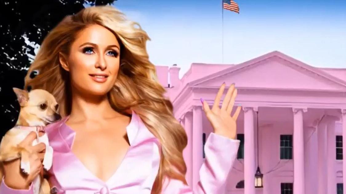Paris Hilton behauptet bei Instagram, dass sie ins Oval Office will.